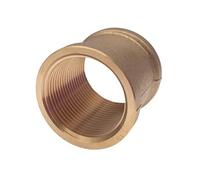 MonMobilierDesign Manchon en laiton sphérique femelle à visser Ø 3/4" - lot de 5