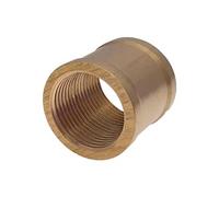 MonMobilierDesign Manchon en laiton sphérique femelle à visser Ø 3/8" - lot de 5