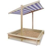 MonMobilierDesign MIKI Bac à sable en bois pare-soleil couvercle G