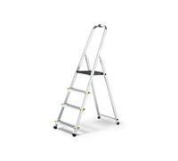 Escabeau et Marchepied GENERIQUE MonMobilierDesign MOWA Escabeau professionnel en aluminium 4 marches