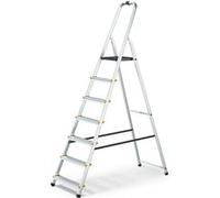 MonMobilierDesign MOWA Escabeau professionnel en aluminium 7 marches