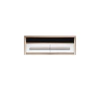 MonMobilierDesign ROMA Meuble TV 2 tiroirs coulissants 120x53 cm Bois
