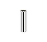 TDPS1000 Conduit double paroi isolé pour poêle à bois longueur 100 cm Ø200 - à l'unité