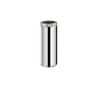 TDPS500 Conduit double paroi isolé pour poêle à bois longueur 50 cm Ø125 - à l'unité