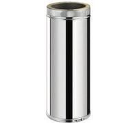 MonMobilierDesign TDPS500 Conduit double paroi isolé pour poêle à bois longueur 50 cm Ø200 - à l'unité