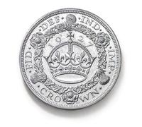 Monnaie Ancienne Britannique, pièces Anciennes pour collectionneurs, pièce en Argent, souverain d'or de Grande-Bretagne, Pièce de Collection, Monnaie Antiques Royaume-Uni (1927 George V Crown)