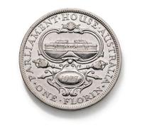 Monnaie Ancienne Britannique, pièces Anciennes pour collectionneurs, pièce en Argent, souverain d'or de Grande-Bretagne, Pièce de Collection, Monnaie Antiques Royaume-Uni (1927 AU Florin)