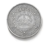 Monnaie Ancienne Britannique, pièces Anciennes pour collectionneurs, pièce en Argent, souverain d'or de Grande-Bretagne, Pièce de Collection, Monnaie Antiques Royaume-Uni (1932 George V Crown)