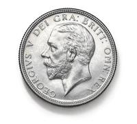 Monnaie Ancienne Britannique, pièces Anciennes pour collectionneurs, pièce en Argent, souverain d'or de Grande-Bretagne, Pièce de Collection, Monnaie Antiques Royaume-Uni (1927 George V Florin)