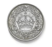 Monnaie Ancienne Britannique, pièces Anciennes pour collectionneurs, pièce en Argent, souverain d'or de Grande-Bretagne, Pièce de Collection, Monnaie Antiques Royaume-Uni (1929 George V Crown)