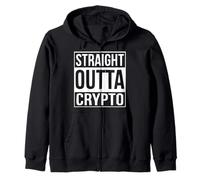 Monnaie cryptée - Tout Droit Sortie de la cryptographie Bitcoin Crypto Sweat à Capuche