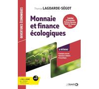 Monnaie et finance écologiques