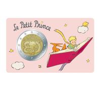 Monnaies et billets - Monnaie de 2 Euros commémorative Paris Le Petit Prince - Le livre - Couleur BU (2026)