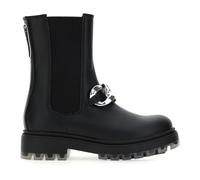 Monnalisa - Stivaletto in nappa - Femme - Chaussures - Noir - Taille: 37 EU