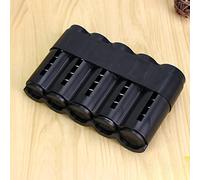 Monnayeur Pièces Euro,Trieuse Monnaie Range Monnaie Porte-monnaie Capsules Tirelires Distributeur de changeur de pièces Multicouche empilable Grande capacité Tubes de stockage de pièces (le noir)