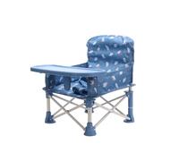 Monnëka Chaise Pliante pour Enfant | Chaise de Camping Légère et Pliable avec Sac de Transport, Design Coloré et Robuste, Idéale pour la Plage, le Jardin, le Camping ou le Pique-Nique | Hippos