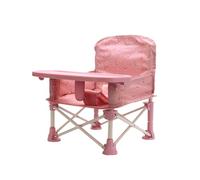 Monnëka Chaise Pliante pour Enfant | Chaise de Camping Légère et Pliable avec Sac de Transport, Design Coloré et Robuste, Idéale pour la Plage, le Jardin, le Camping ou le Pique-Nique | Whale Pink