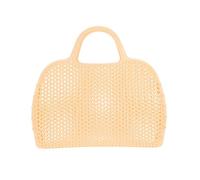 Monnëka Sac de Plage Filet en Plastique Recyclable | Yellow