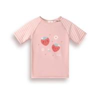 Monnëka T-Shirt de Bain Rashguard pour Enfants | Maillot en Néoprène Thermique avec Protection Anti-UV UPF 50+ | Parfait pour Les Activités en Mer et Piscine | Strawberries L - (4-5 Ans)