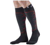 Monnet - Chaussettes de ski de randonnée - Ski Touring Rouge en Laine - Taille 45-46 Rouge 45-46