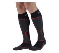 MONNET Chaussettes de ski MI-BAS ACCESS2 (FR/ES, Numérique, 37, 38, Taille normale, Taille normale, Noir)