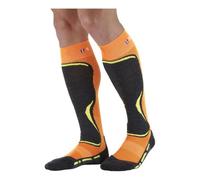 MONNET Chaussettes de ski MI-BAS ACCESS2 (FR/ES, Numérique, 39, 40, Taille normale, Taille normale, Orange)