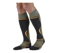 MONNET Chaussettes de ski MI-BAS ACCESS2 (FR/ES, Numérique, 43, 44, Taille normale, Taille normale, Kaki)