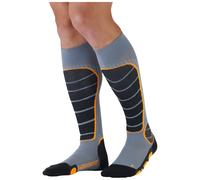 Monnet - Ski Free - Chaussettes ski Gris / Orange - 39 - 40