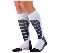 Monnet - Chaussettes de ski - Ski Racing Socks Bleu Blanc Rouge - Taille 41-42 Bleu 41-42