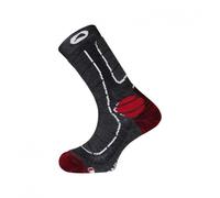 MONNET - Chaussettes randonnée - Trek Medium Rouge - Chaussettes | Monnet - 39-40 - unisex 39-40