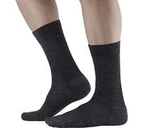 MONNET MI-CHAUSSETTE CASUAL LAINE ET PA, Gris, 45-46 Mixte