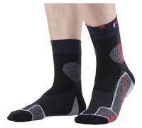 Monnet - Mid Expert - Chaussettes randonnée Rouge - 45 - 46