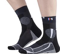 MONNET Mixte Mid Expert Chaussettes, Blanc, 43 EU