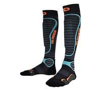 MONNET Mi-bas Gel Protech Ski - Homme - Bleu / Gris / Orange - taille 41/42- modèle 2024