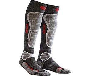 MONNET Mixte Pack Gelprotech Ski Laine Chaussettes, Gris, 43 EU