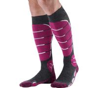 MONNET Ski Light Wool - Femme - Rose / Gris - taille 35-36- modèle 2027