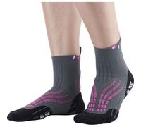 Monnet - Trail Run Ultra - Chaussettes trail femme Gris / Rose - 39 - 40