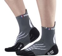 Monnet - Trail Run Ultra - Chaussettes trail Gris / Blanc - 39 - 40