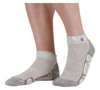 Monnet - Trek Lin Low - Chaussettes randonnée Gris / Blanc - 45 - 46
