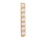 Mono-boucle d'oreille Daniel Wellington Gold Collection Micro Earrings - femme