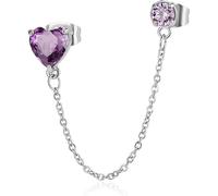 Mono-boucle d'oreille pendentif argent Sagapò collection Dazzly - femme