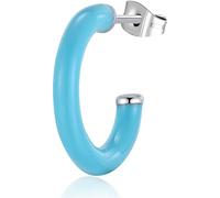 Mono boucle d'oreille Sagapò argent collection Vibes - femme