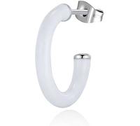 Mono boucle d'oreille Sagapò argent collection Vibes - femme