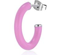 Mono boucle d'oreille Sagapò argent collection Vibes - femme