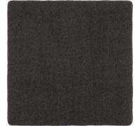 Mono Housse d'assise plate carrée Noir