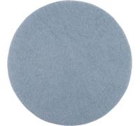 Mono Housse d'assise plate ronde bleu clair