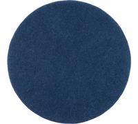 Mono Housse d'assise plate ronde bleu foncé