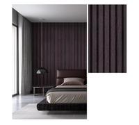 Mono papier peint arrière espaces de vie et murs de la chambre à coucher 、 、 、 、 、 、 、 、 、 、 、 ages vivants Mocha-Brown 10-meters*60cm