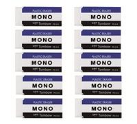 Mono Plastic Eraser PE01 Lot de 10 effaceurs en plastique