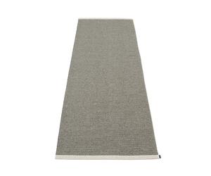 Mono Plastique Tapis 85x260 Pappelina Charcoal - 7340020405472